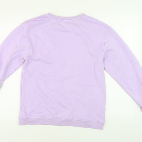 Smiley World Girls Purple Pullover Sweatshirt 13-14 Years