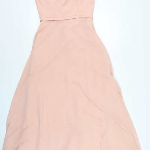 True Bride Women's Pink A-Line Wedding Dress Size 10