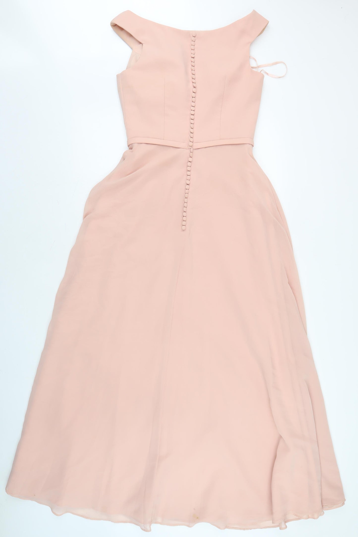 True Bride Women's Pink A-Line Wedding Dress Size 10