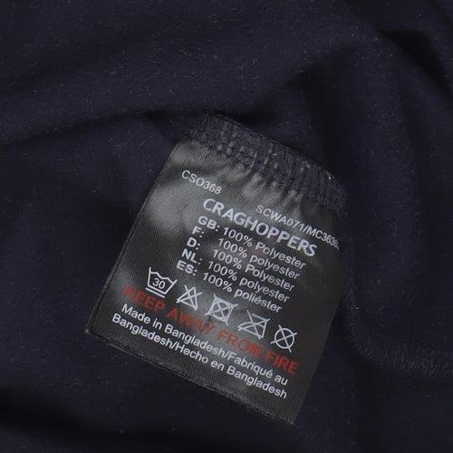 Craghoppers Women's Black Fleece Sweatshirt Size 10