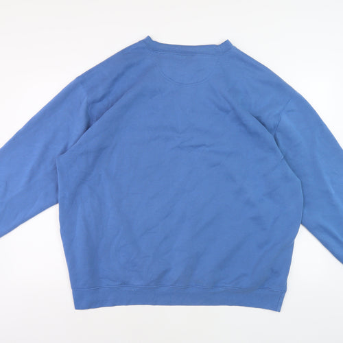 Southbay Men's Blue XL Sweatshirt, Logo Accent