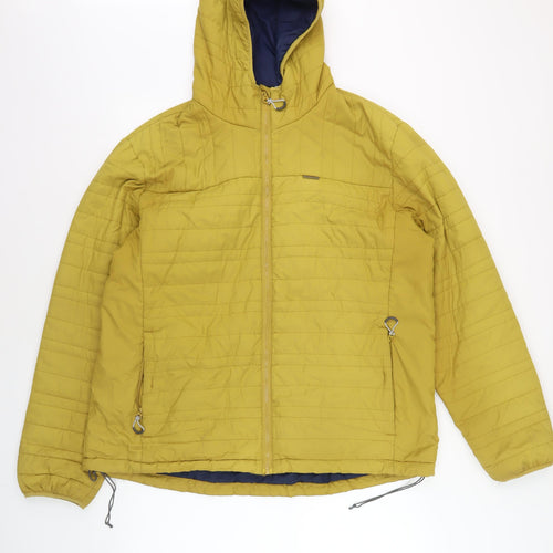 Craghoppers Men's Yellow 2XL Puffer Jacket Hooded