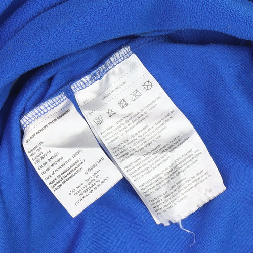 Regatta Men's Blue Fleece Pullover Size M