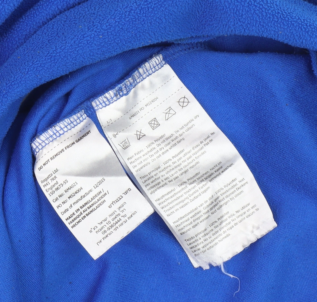 Regatta Men's Blue Fleece Pullover Size M