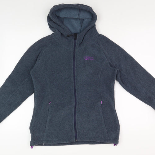 North Ridge Women's Blue Fleece Jacket Size 12