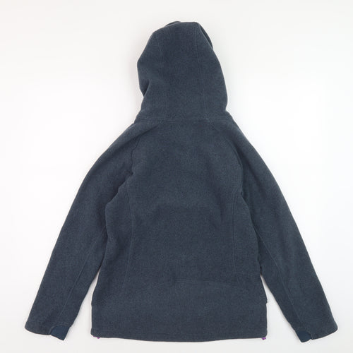 North Ridge Women's Blue Fleece Jacket Size 12