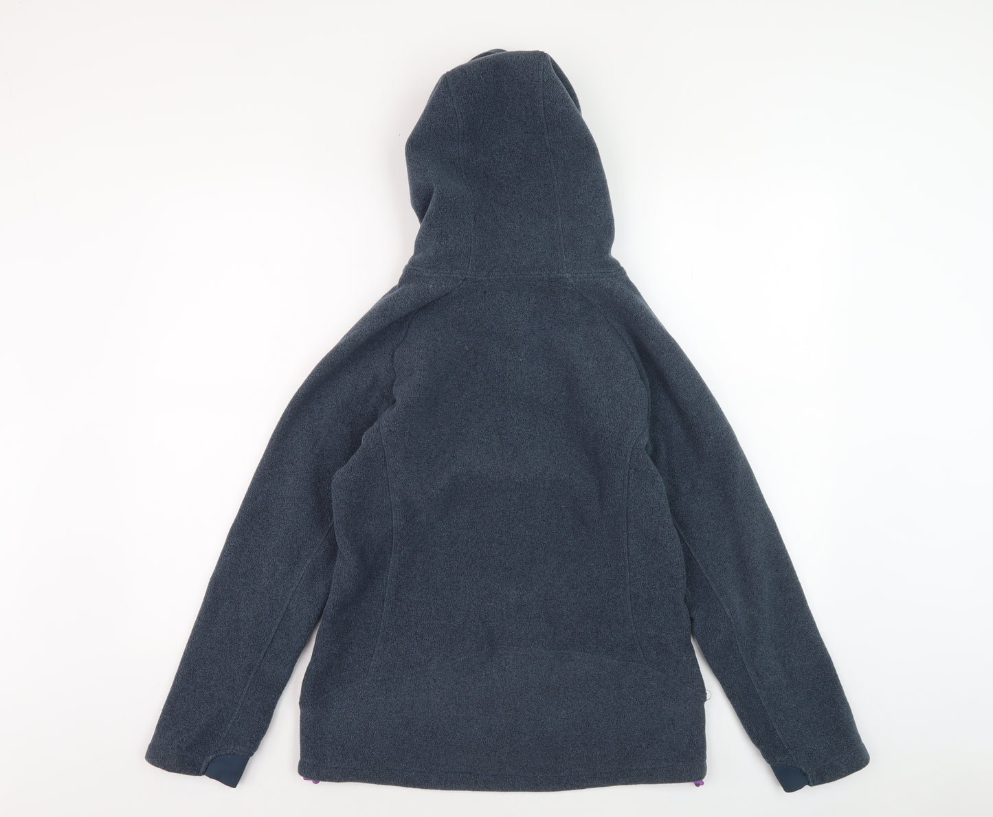North Ridge Women's Blue Fleece Jacket Size 12