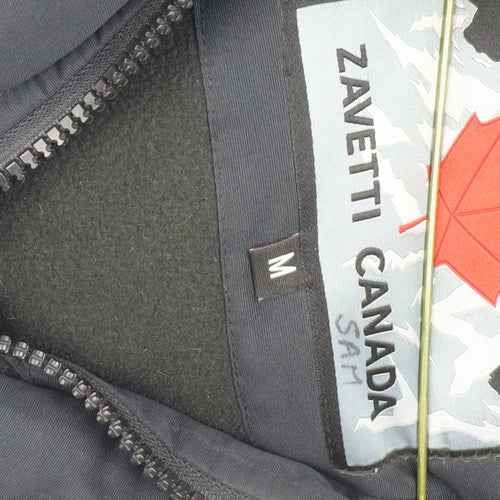Zavetti Canada Men's Black Puffer Jacket M