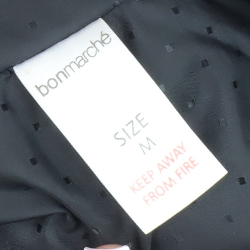 Bonmarché Women's Black Coat Size M Classic Style