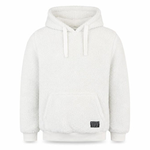 Brave Soul Men's White XL Pullover Hoodie Fleece