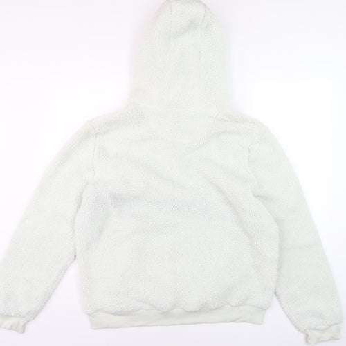 Brave Soul Men's White XL Pullover Hoodie Fleece