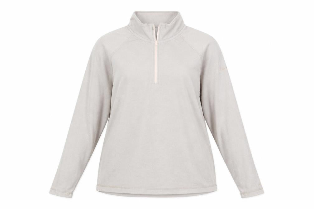 Front view of Trespass Women's Beige Pullover Sweatshirt -, size 18