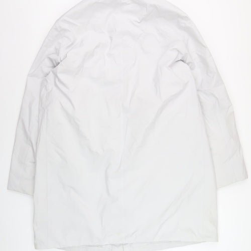 H&M Women's White XL Long Coat
