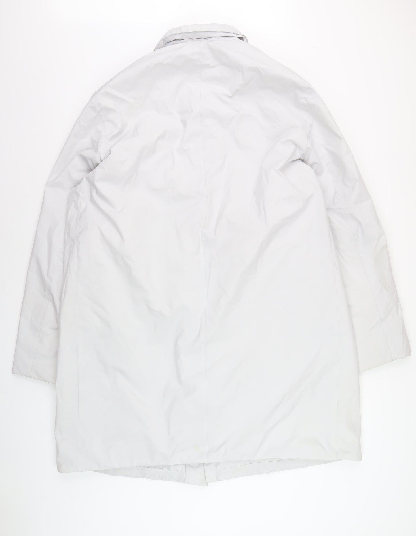 H&M Women's White XL Long Coat