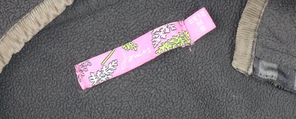 Joules Women's Black 12 Henley Sweatshirt