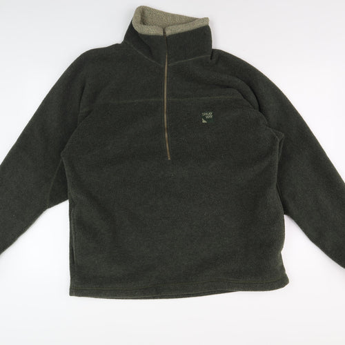 Sprayway Men's Green Fleece Jumper M