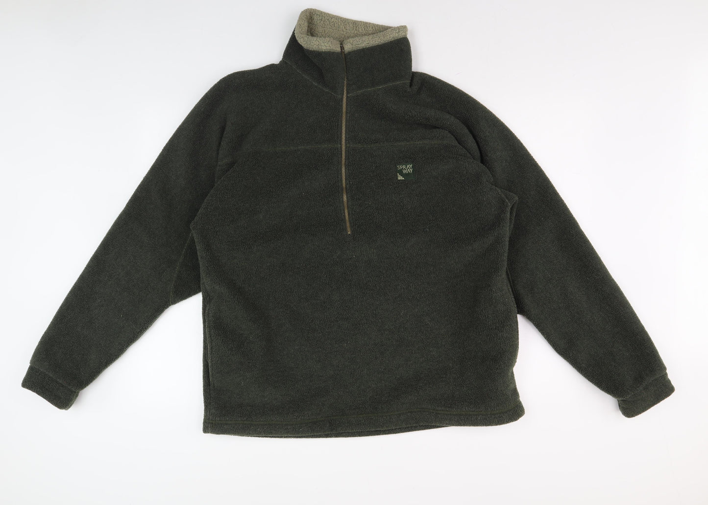 Sprayway Men's Green Fleece Jumper M