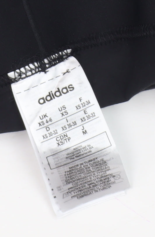 Adidas Women's Black XS Slim Track Pants
