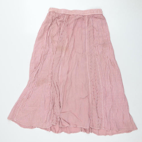 Saloos Collection Women's Pink Peasant Skirt M/L