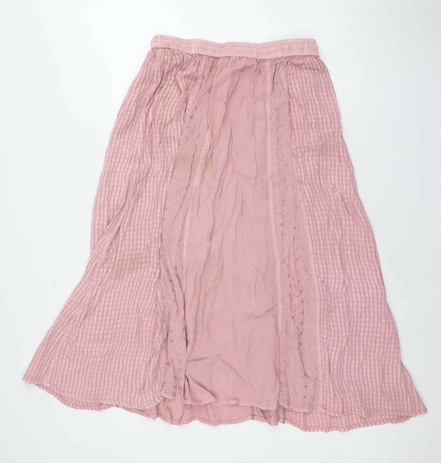 Saloos Collection Women's Pink Peasant Skirt M/L