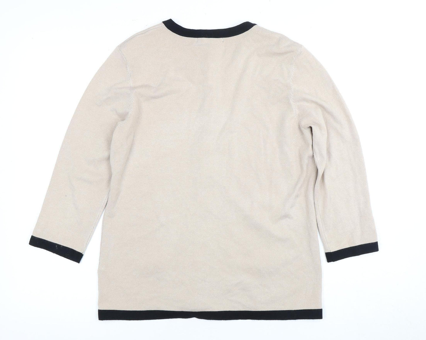 Bonmarche Women's Beige Cardigan S