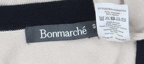 Bonmarche Women's Beige Cardigan S