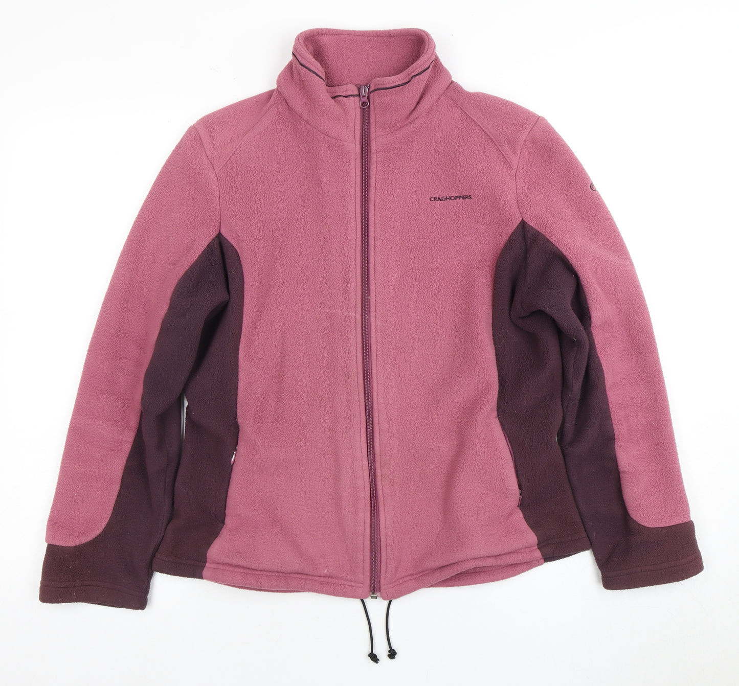 Craghoppers Women's Pink Fleece Jacket Size 16