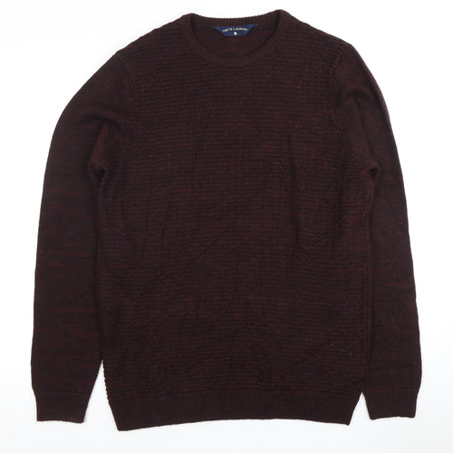 Tokyo Laundry Men's Red L Pullover Knit Jumper