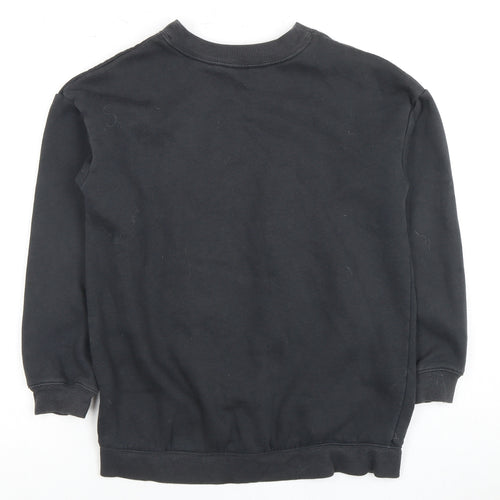H&M Boys Black Harry Potter Pullover Sweatshirt, Size 11-12