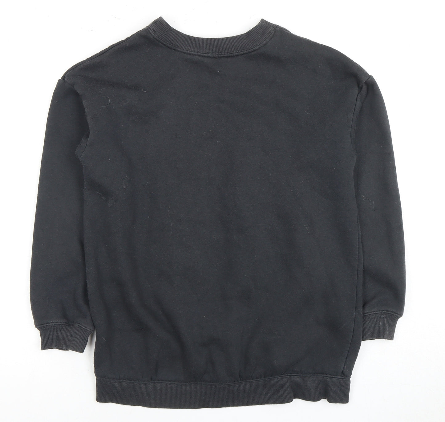 H&M Boys Black Harry Potter Pullover Sweatshirt, Size 11-12