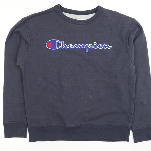 Champion Men's Blue Medium Pullover Sweatshirt