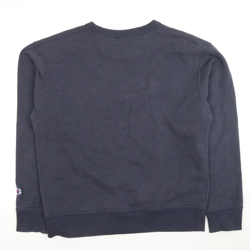 Champion Men's Blue Medium Pullover Sweatshirt