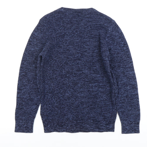 Next Boys Blue Crew Neck Jumper - UK Size 8