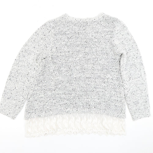 Yours Women's Grey Pullover Jumper Size 18