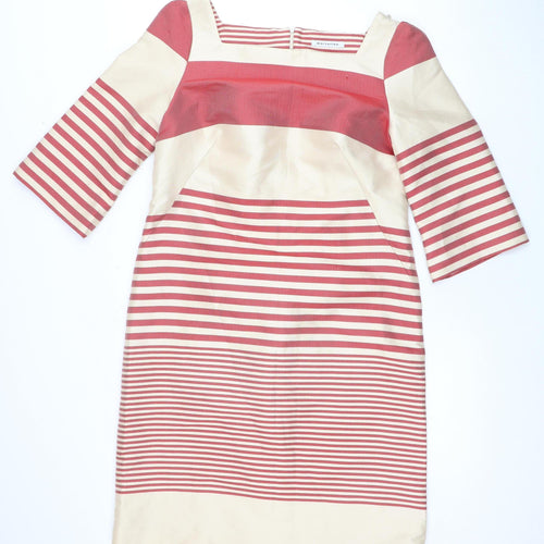 Marcellino Women's Striped Shift Dress, Size 14, Multicoloured