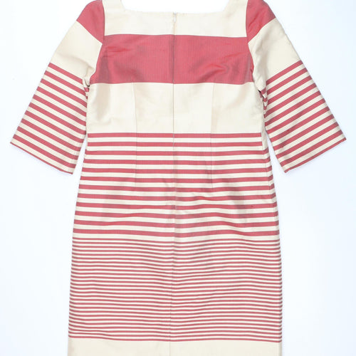Marcellino Women's Striped Shift Dress, Size 14, Multicoloured