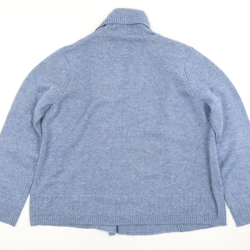 Marks and Spencer Blue Women's Open Front Cardigan Size 16