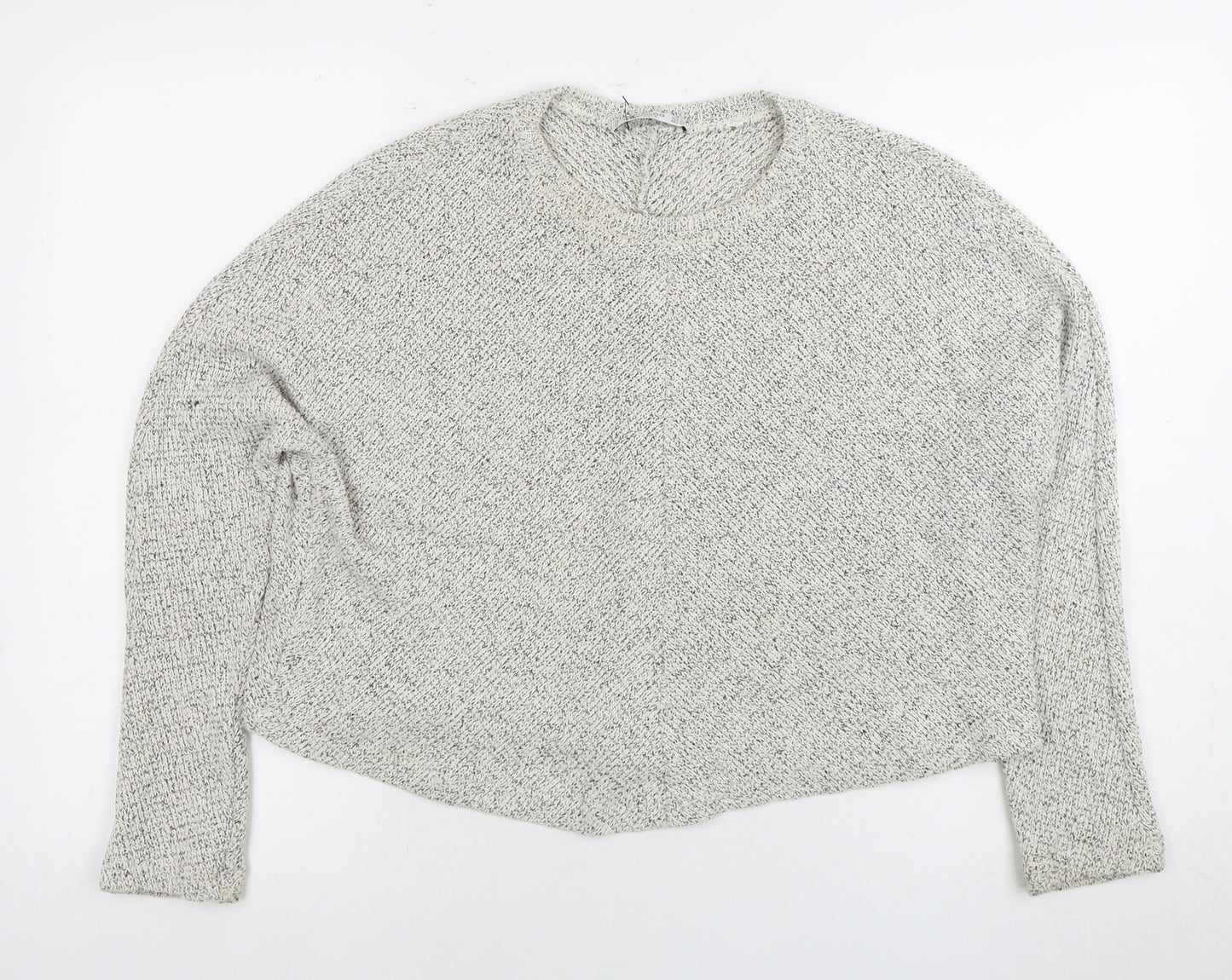 Mango Women's Grey Pullover Jumper, Size M