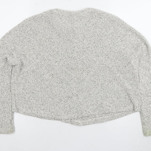 Mango Women's Grey Pullover Jumper, Size M