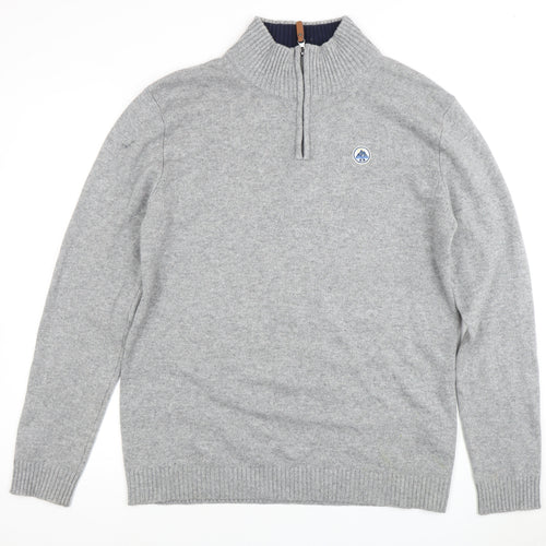 Rupert & Buckley Men's Grey L High Neck Pullover