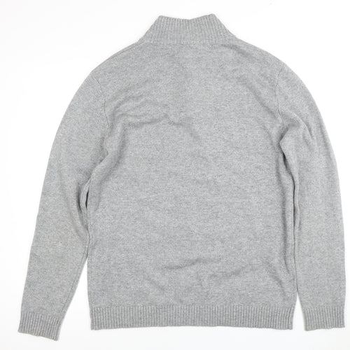Rupert & Buckley Men's Grey L High Neck Pullover
