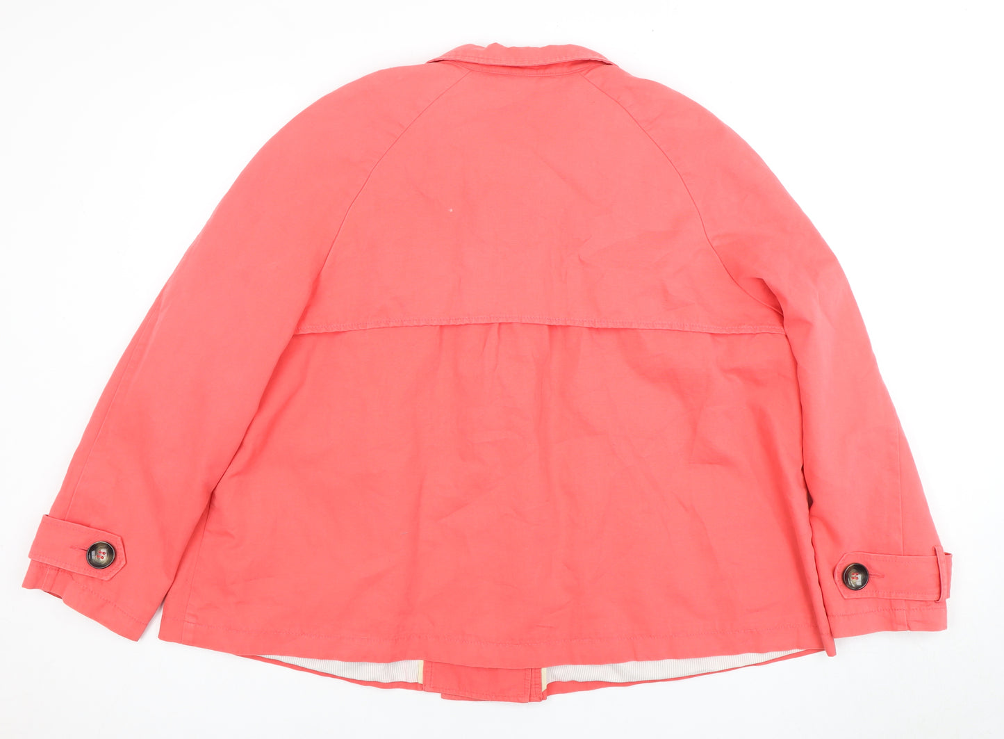 Marks and Spencer Women's Pink Pea Coat Size 20
