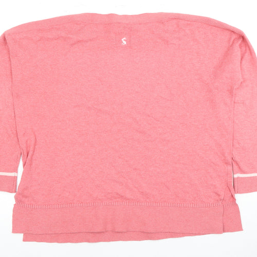 James Women's Pink 3/4 Sleeve Cardigan Size 14