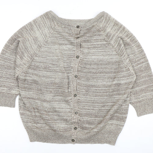 Marks and Spencer Women’s Beige Cardigan, Size 12