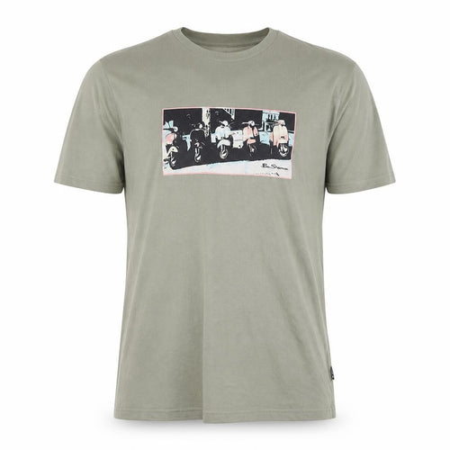 Ben Sherman Men's Green T-shirt, size Large.