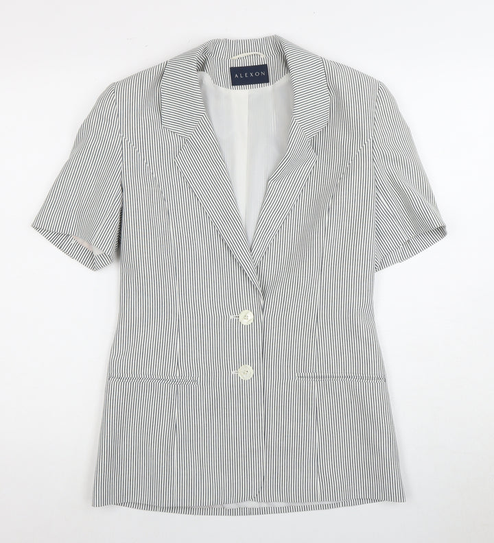 Alexon Women's Pinstripe Suit Jacket Size 8