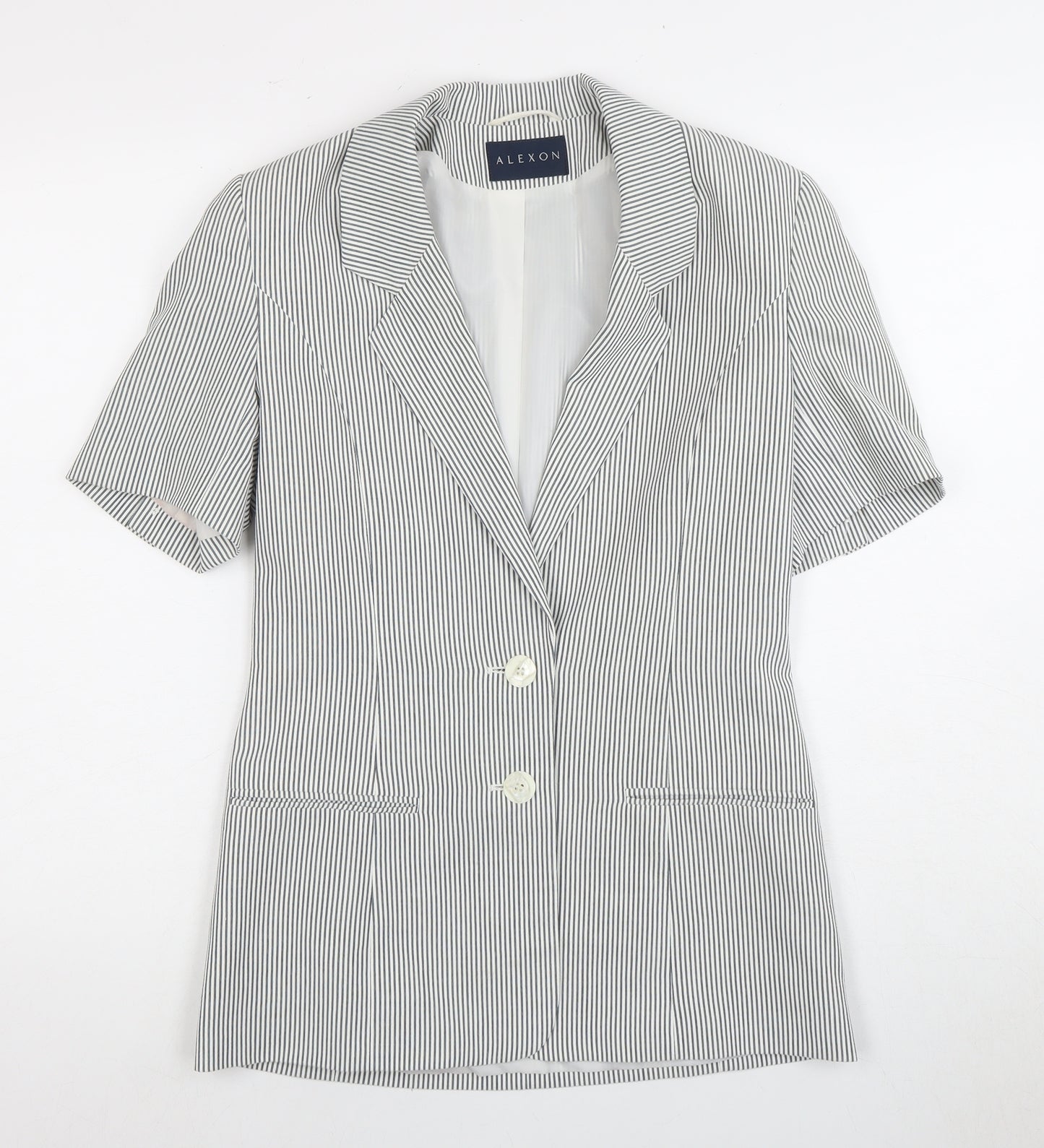 Alexon Women's Pinstripe Suit Jacket Size 8