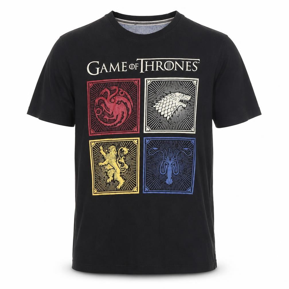 Marks and Spencer Men's Black Game of Thrones Graphic T-Shirt M