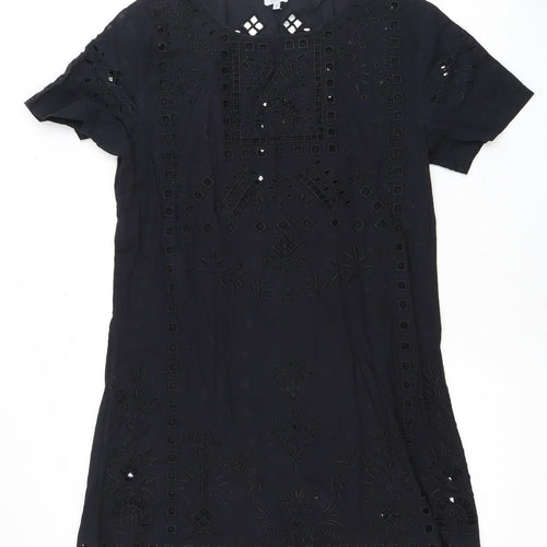 Jigsaw Women's Black Short Sleeve Dress M
