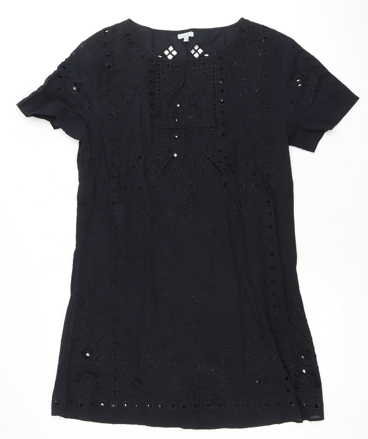 Jigsaw Women's Black Short Sleeve Dress M